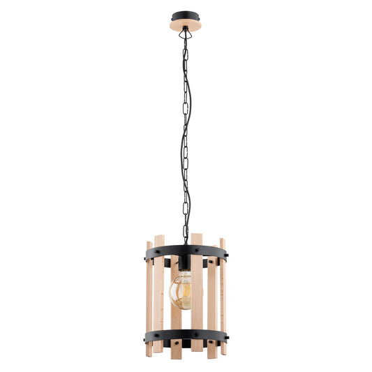 PENDANT LAMP ALFA LANTUS  Wooden 1 x E27