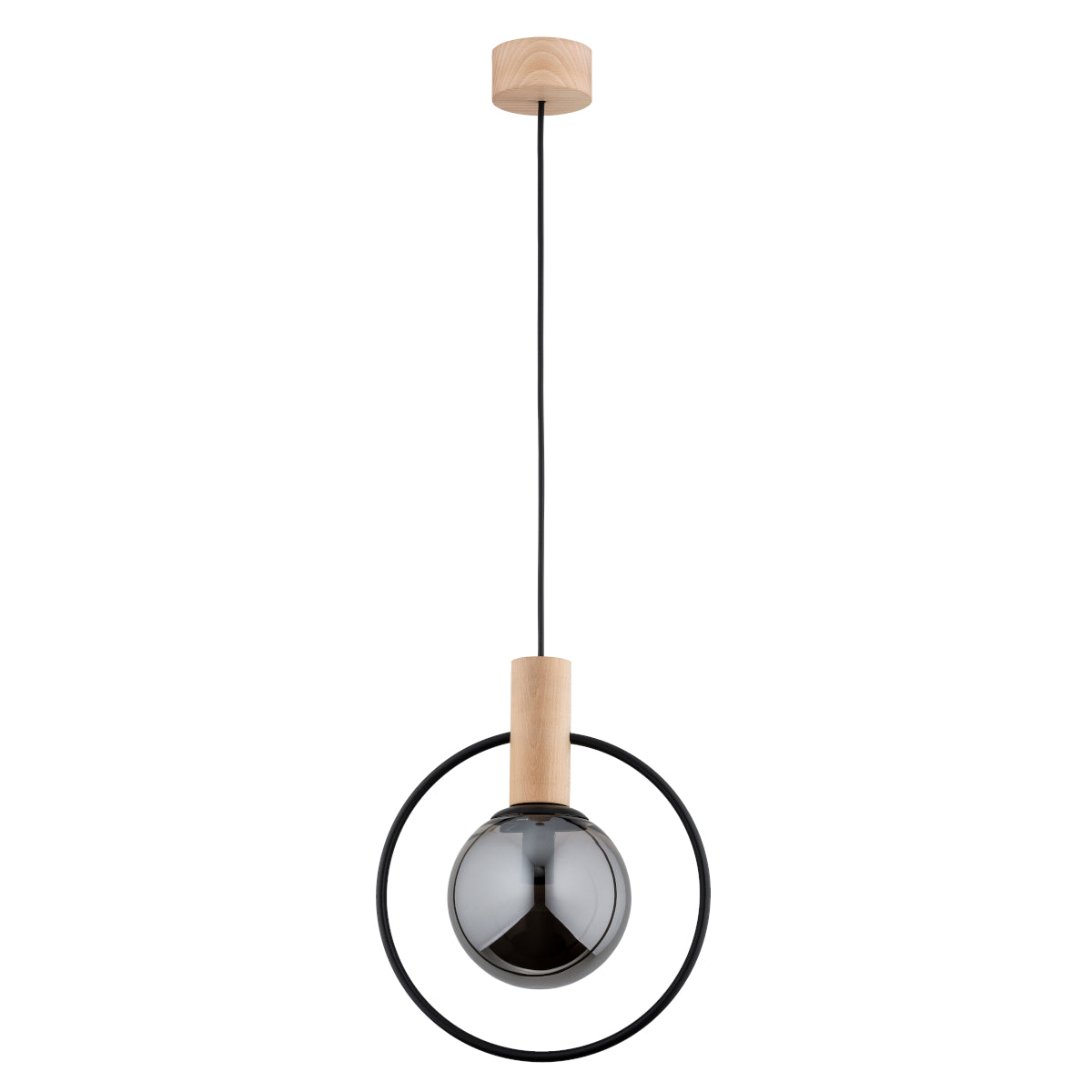 PENDANT LAMP ALFA LABO GLASS  Wooden 1 x E14