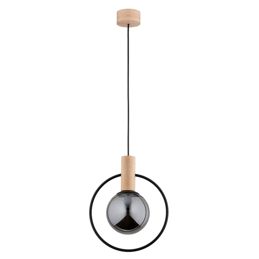 PENDANT LAMP ALFA LABO GLASS  Wooden 1 x E14