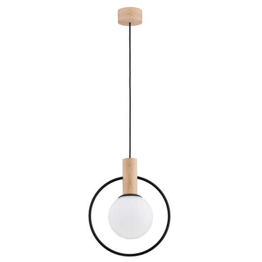 PENDANT LAMP ALFA LABO GLASS  Wooden 1 x E14