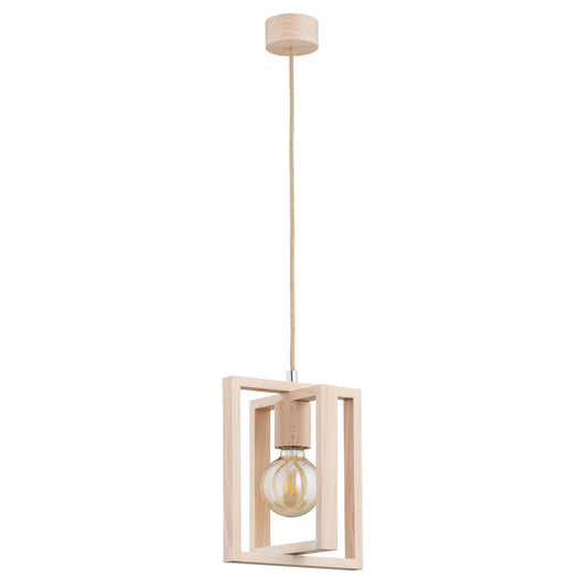 PENDANT LAMP ALFA MOLI  Wooden 1 x E27
