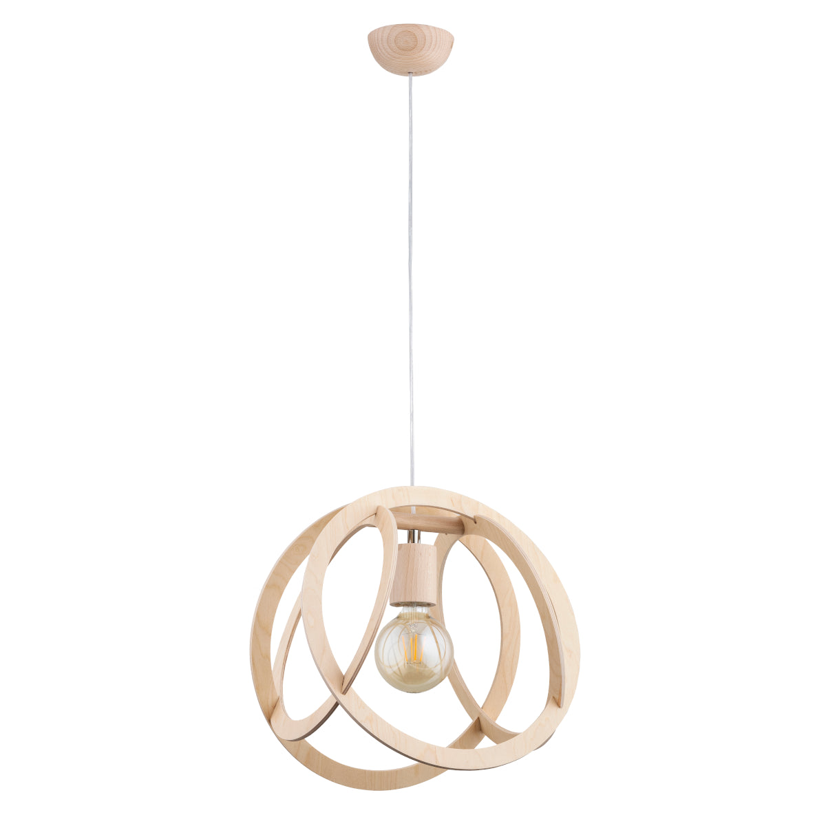 PENDANT LAMP ALFA LORENA  Wooden 1 x E27