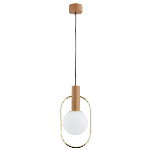 PENDANT LAMP ALFA MODI  Wooden 1 x E14