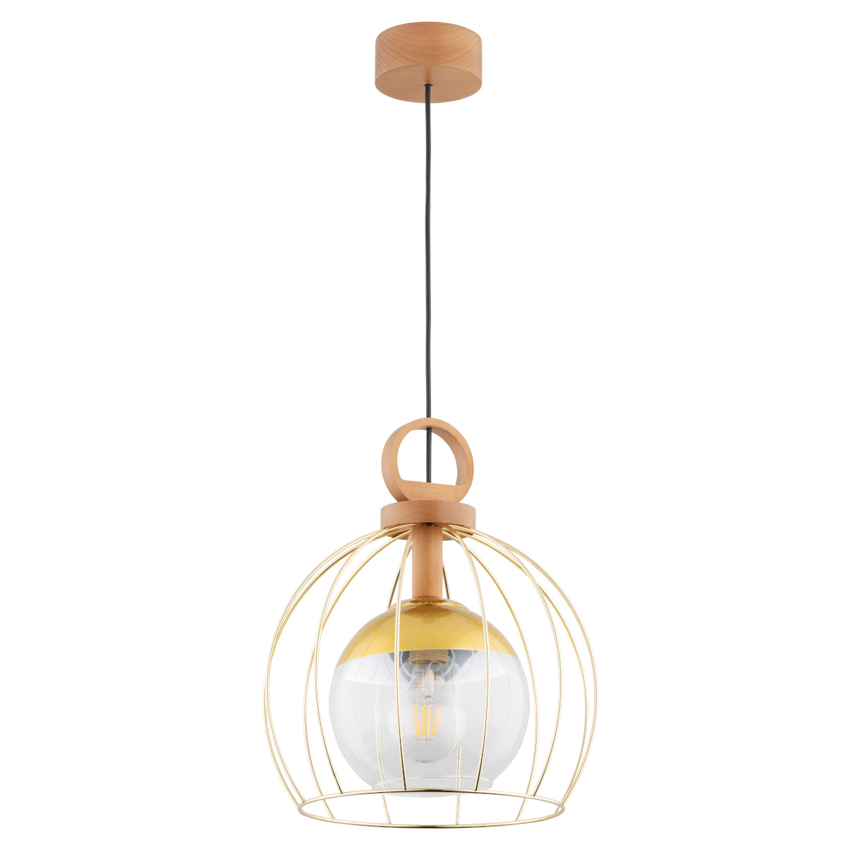 PENDANT LAMP ALFA AVATAR  Wooden 1 x E27