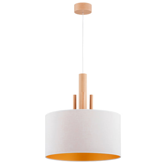 PENDANT LAMP ALFA FORELLA  Wooden 1 x E27
