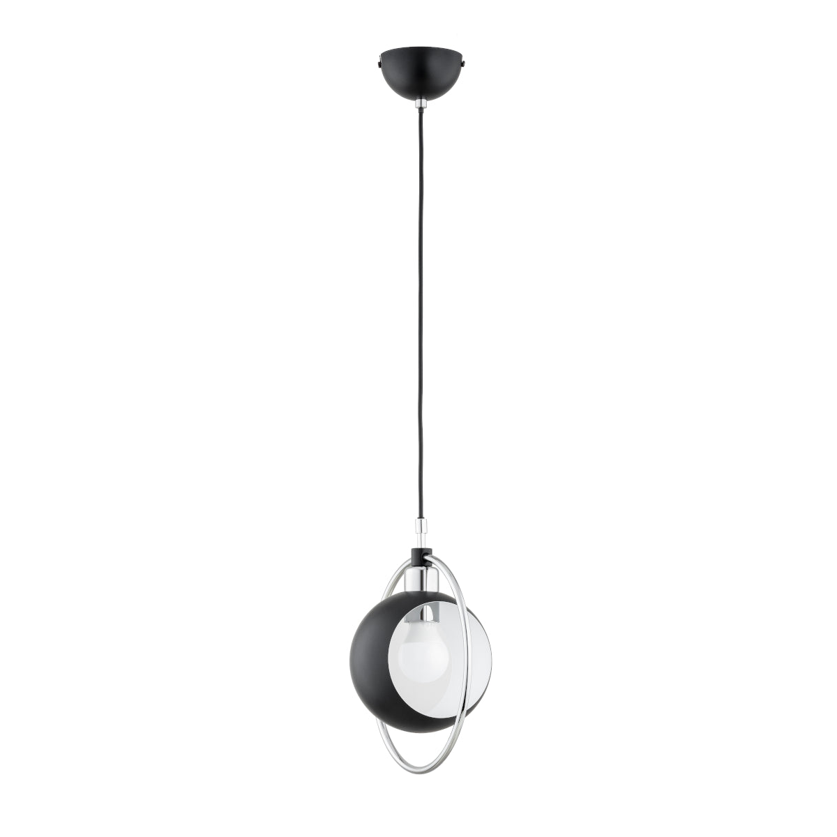 PENDANT LAMP ALFA OLIMPIA Black 1 x E27