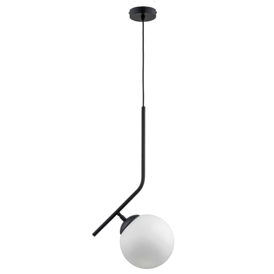 PENDANT LAMP ALFA LIBERTY 200 PRO Black & White 1 x E27