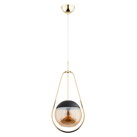 PENDANT LAMP ALFA ELDORADO 200 Black & Gold 1 x E27