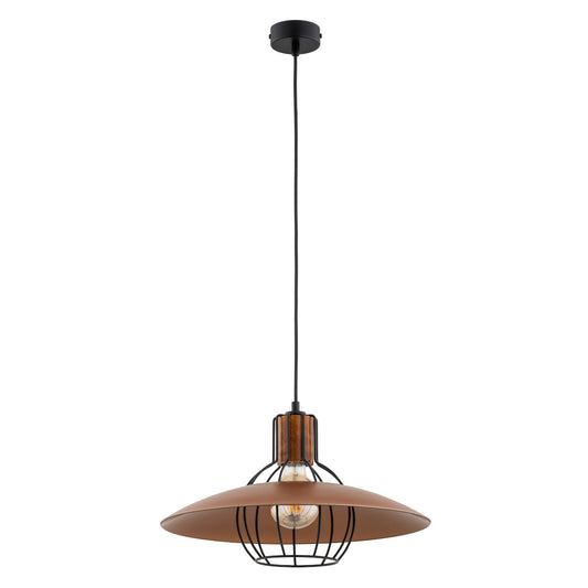 PENDANT LAMP ALFA DOMINO Brown 1 x E27