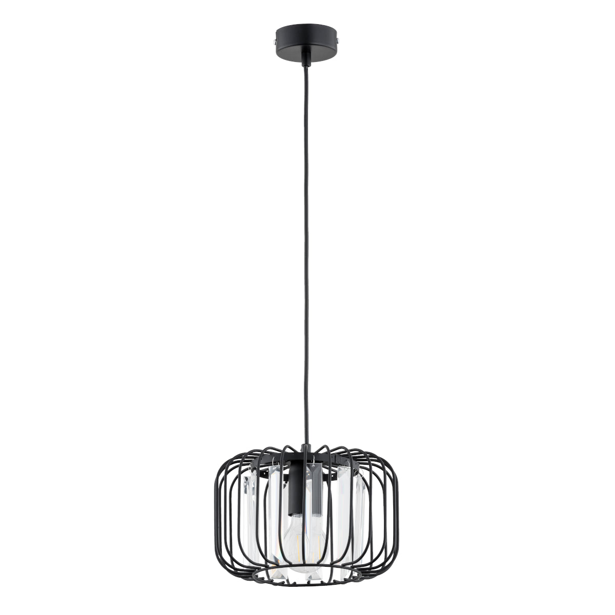 PENDANT LAMP ALFA LE x A Black 1 x E27