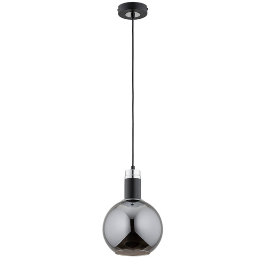 PENDANT LAMP ALFA ADEL Black 1 x E27