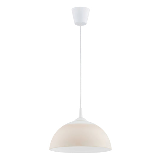 PENDANT LAMP ALFA KEIRA White 1 x E27