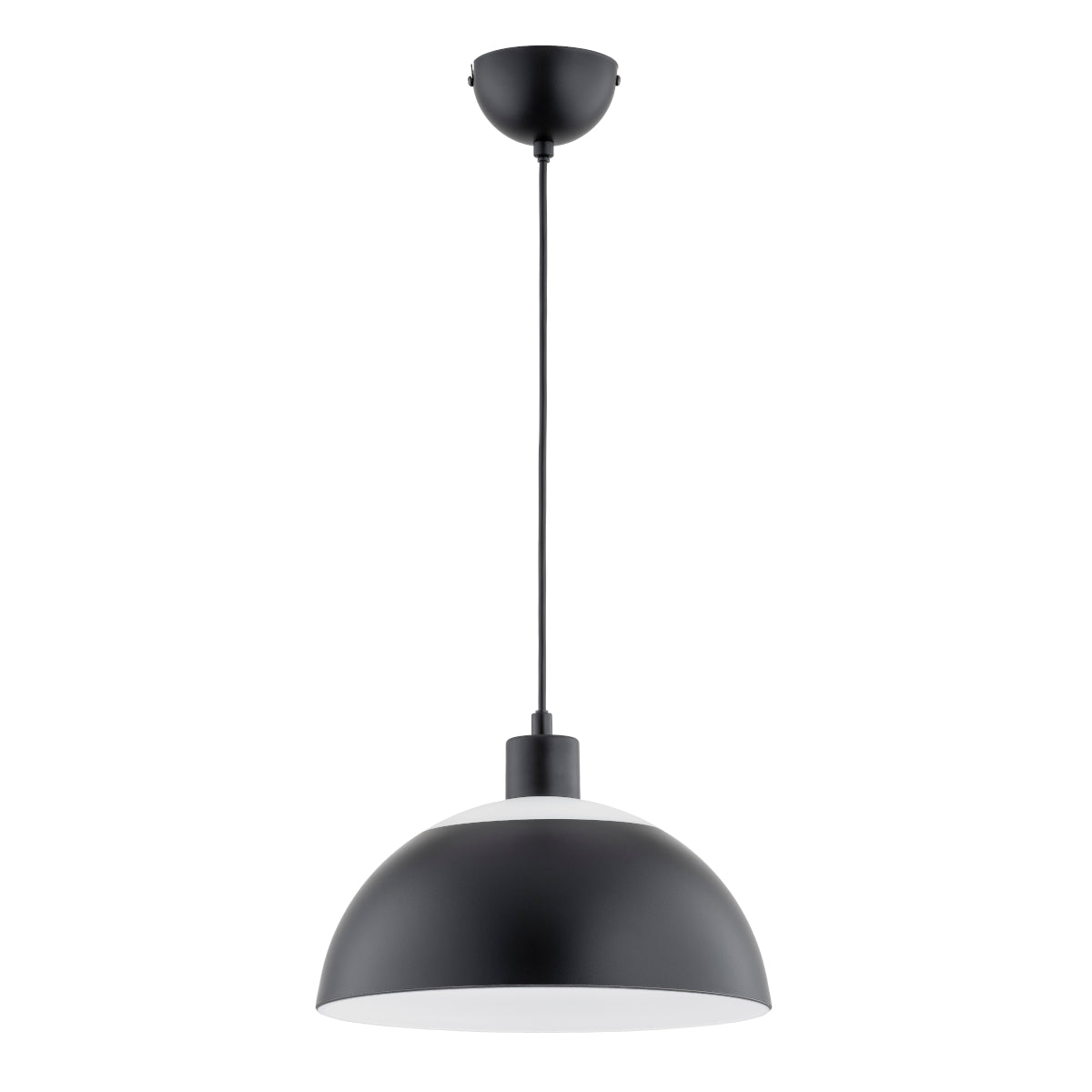 PENDANT LAMP ALFA OKSA Black 1 x E27