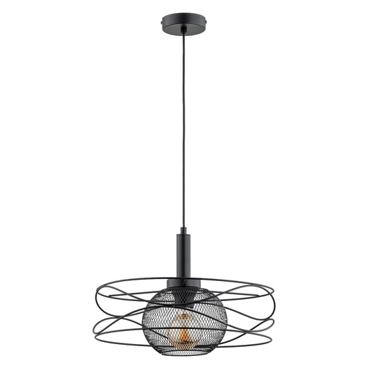 PENDANT LAMP ALFA DIUK MI x  Black 1 x E27