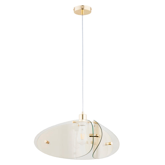 PENDANT LAMP ALFA KELIS YELLOW 1 x E27