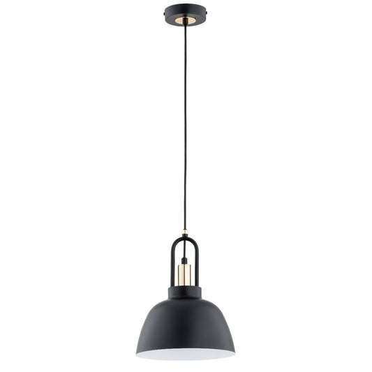 PENDANT LAMP ALFA MIRAVE Black 1 x E27