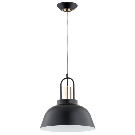 PENDANT LAMP ALFA MIRAVE Black & Gold 1 x E27