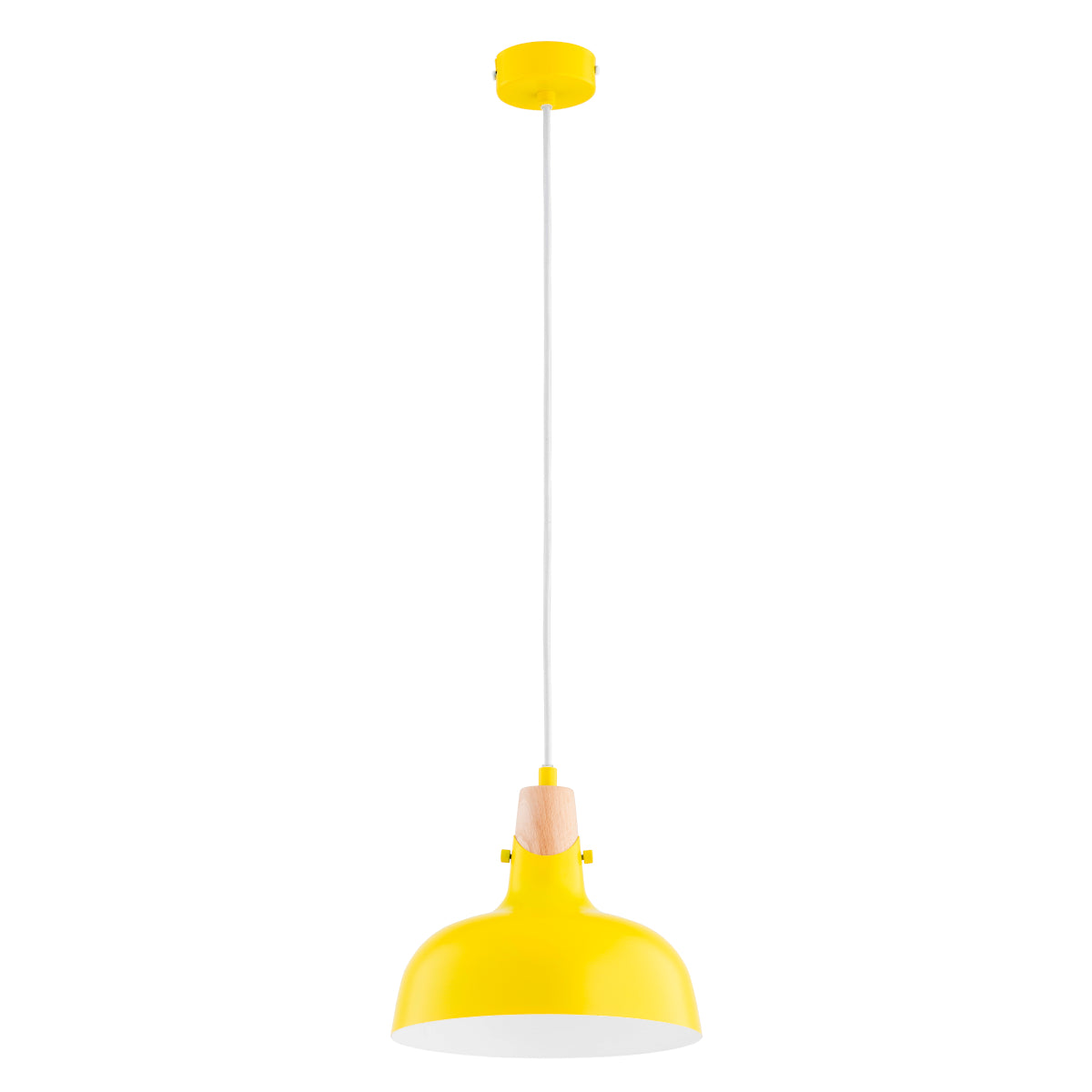 PENDANT LAMP ALFA SOLO GEM YELLOW 1 x E27
