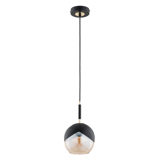 PENDANT LAMP ALFA PRADA Black & Gold 1 x E27