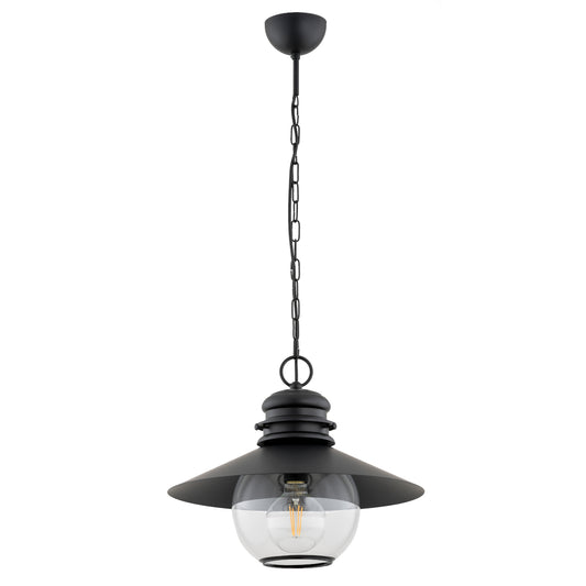PENDANT LAMP ALFA HOLLY Black 1 x E27