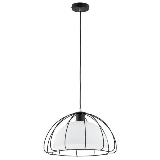 PENDANT LAMP ALFA NERSY Black & White 1 x E27