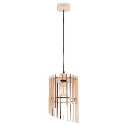 LAMPA WISZÄ„CA ALFA SOLANA  Wooden 1 x E27
