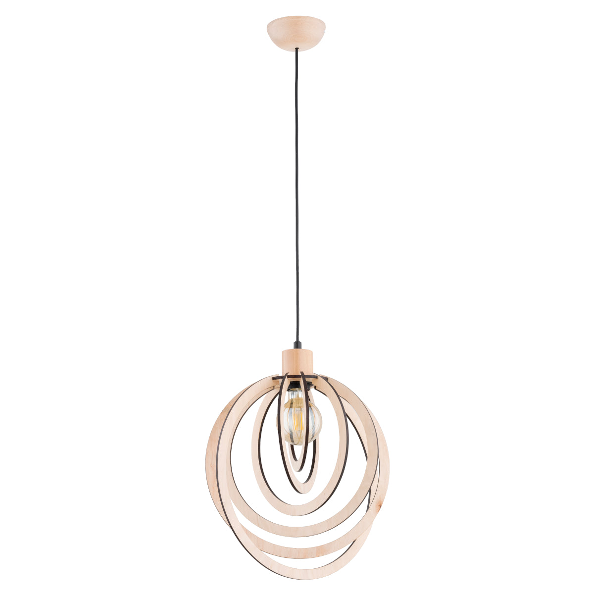 PENDANT LAMP ALFA SOLINA  Wooden 1 x E27