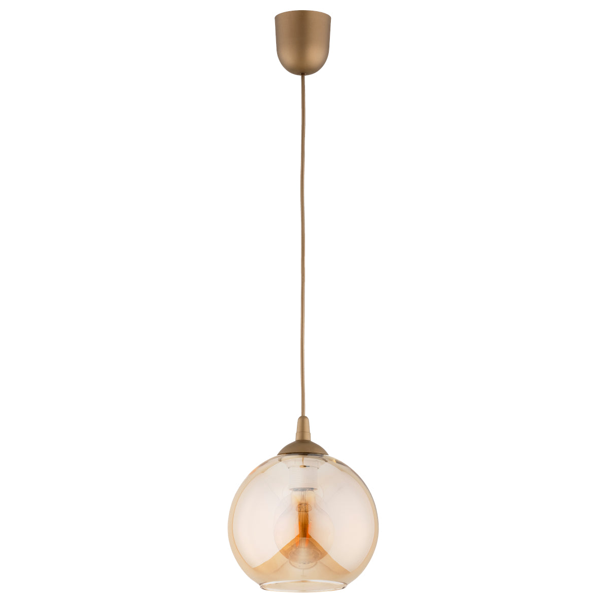 PENDANT LAMP ALFA FICO 200 Gold 1 x E27