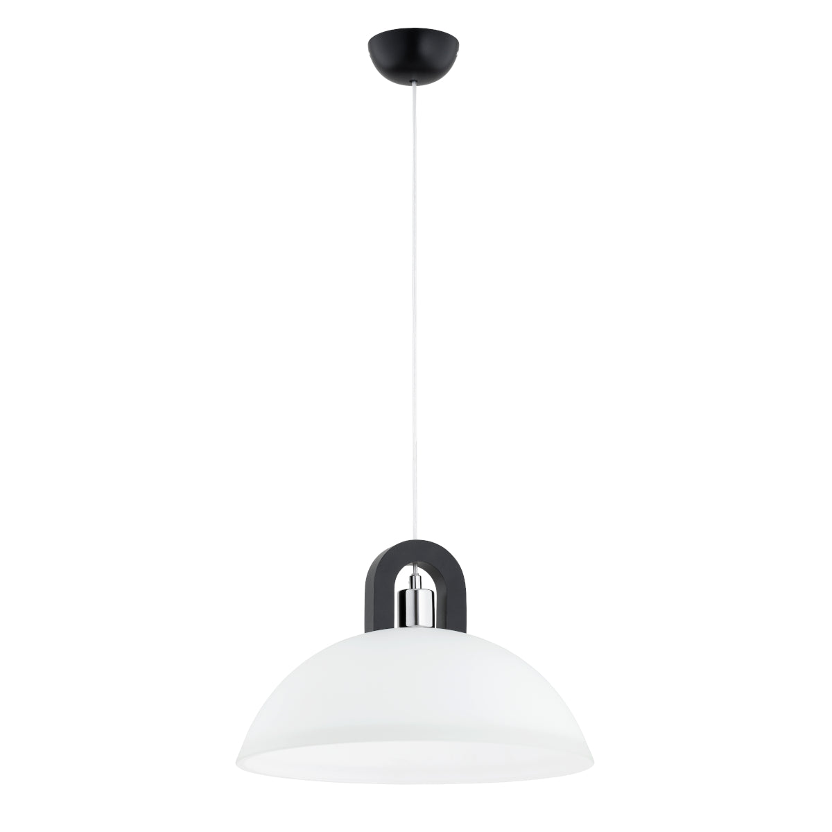 PENDANT LAMP ALFA MIGOT  Wooden & Chrome 1 x E27