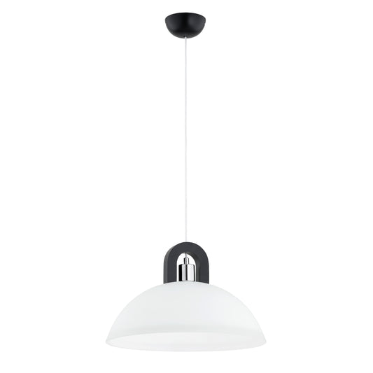 PENDANT LAMP ALFA MIGOT  Wooden & Chrome 1 x E27