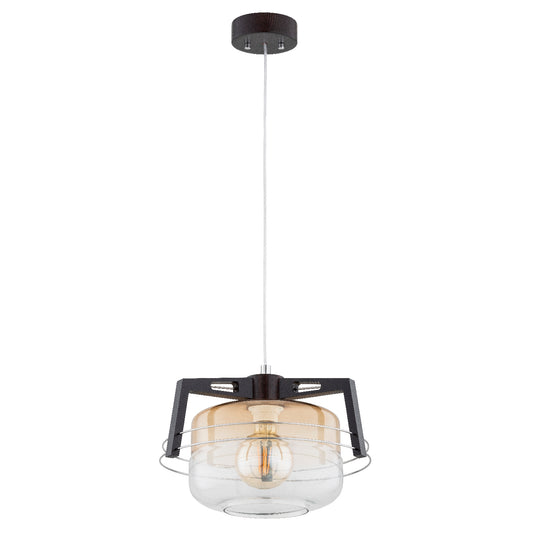 PENDANT LAMP ALFA ISKAR WENGE  Wooden 1 x E27