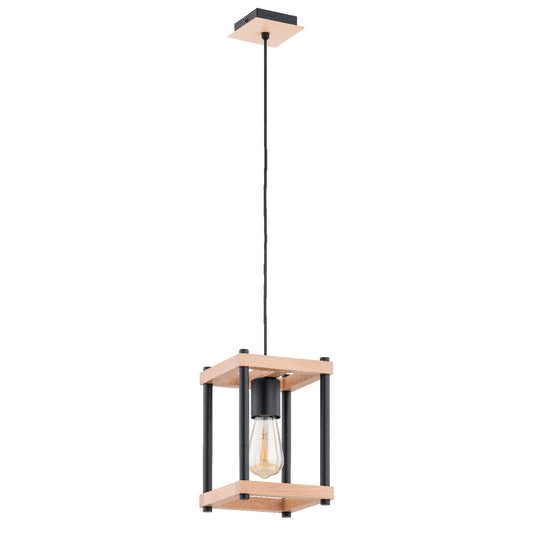 PENDANT LAMP ALFA DASO  Wooden 1 x E27