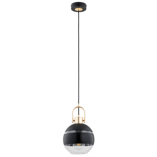PENDANT LAMP ALFA DEROL Black & Gold 1 x E14