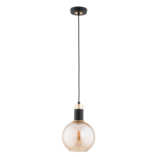 PENDANT LAMP ALFA CELEST 200 Gold & Black 1 x E27