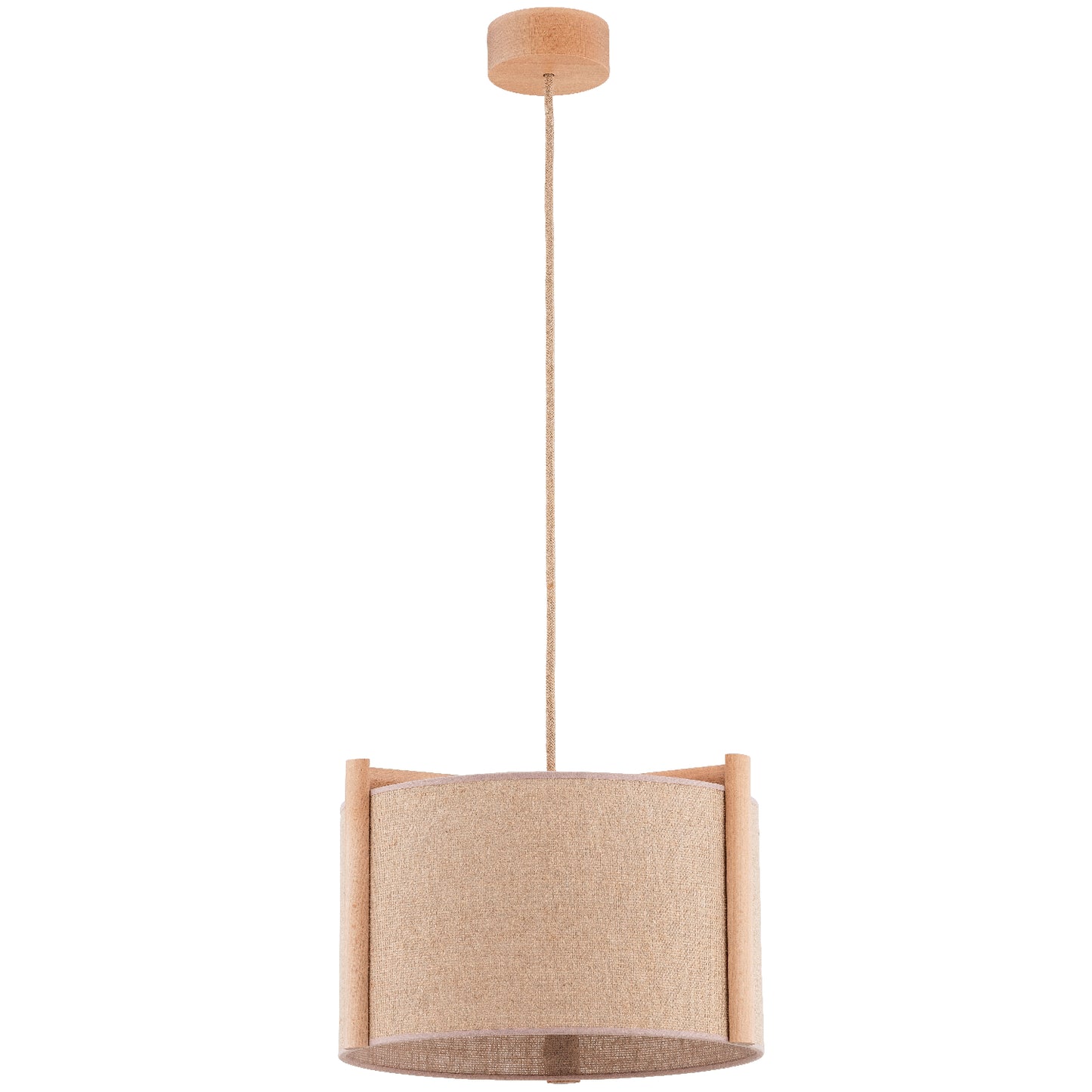PENDANT LAMP ALFA LEIDI 1 JUTE 1 x E27