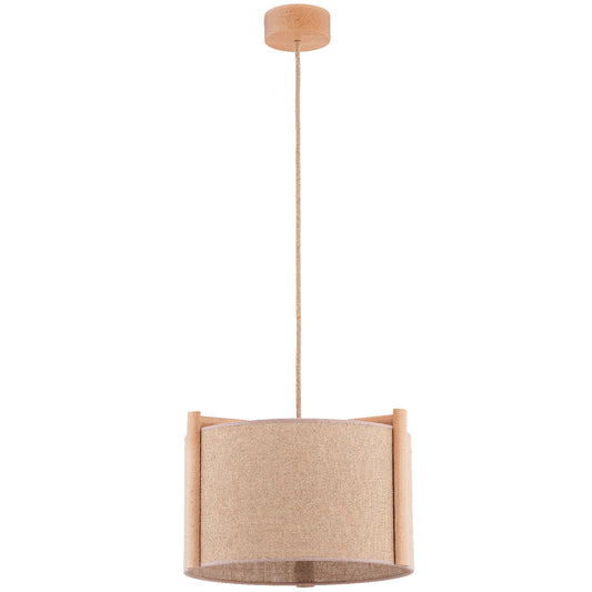 PENDANT LAMP ALFA LEIDI 1 JUTE 1 x E27