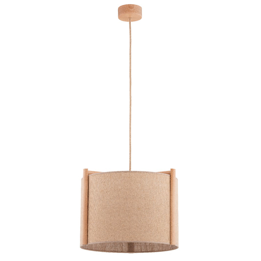 PENDANT LAMP ALFA LEIDI 2 JUTE 1 x E27
