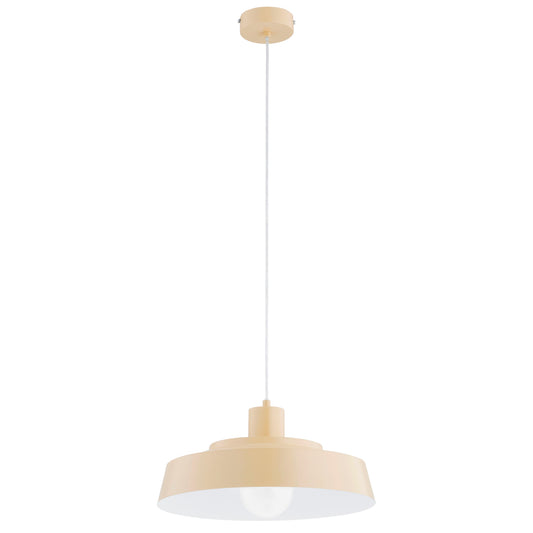 PENDANT LAMP ALFA DELTA CREAM 1 x E27