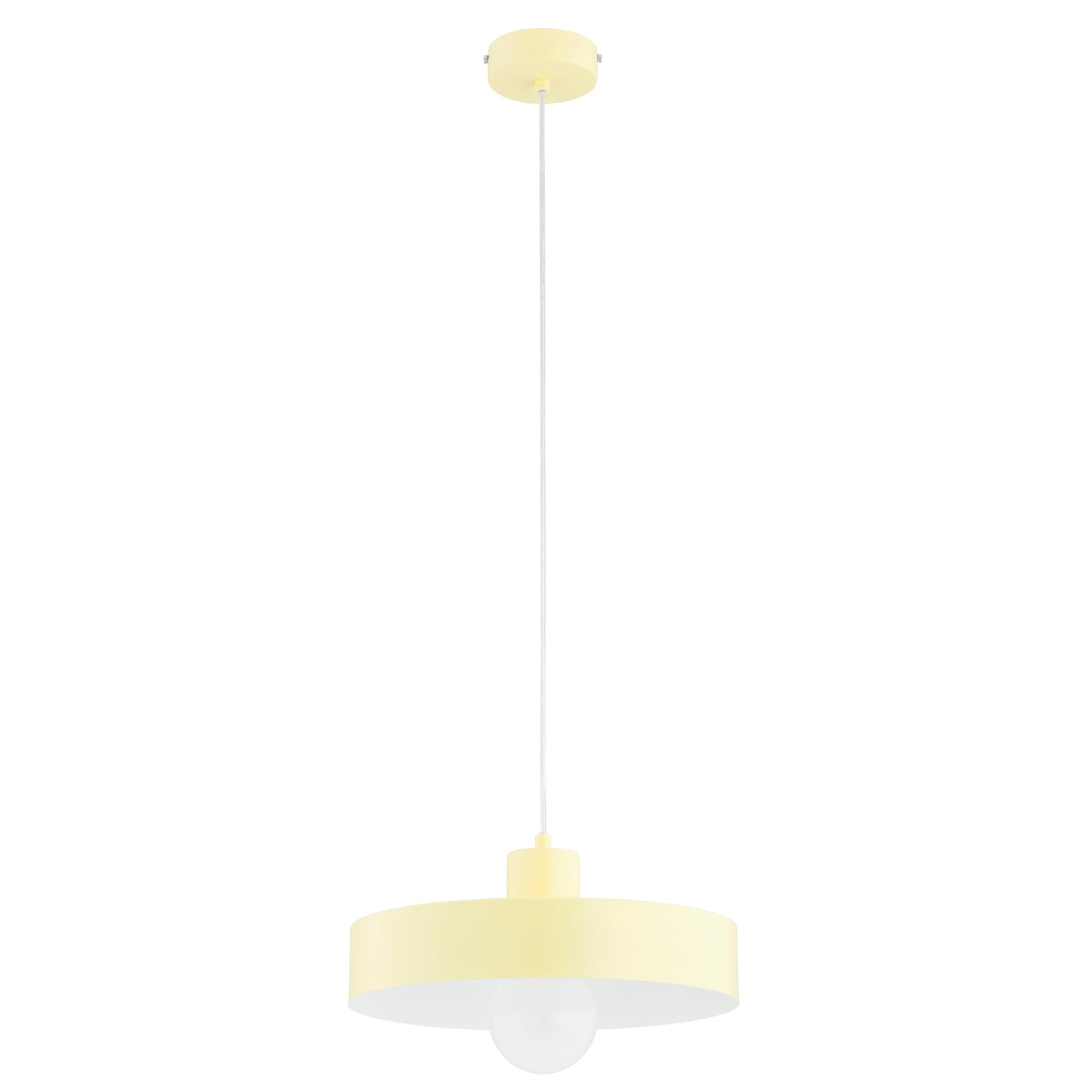 PENDANT LAMP ALFA NEVERA YELLOW 1 x E27