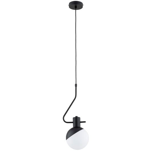 PENDANT LAMP ALFA ENIGMA Black & White 1 x E14