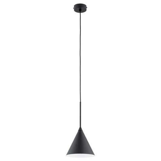PENDANT LAMP ALFA FABO Black 1 x E27