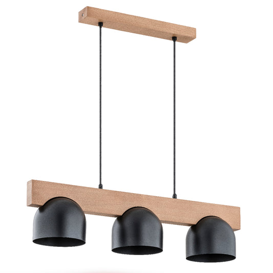 PENDANT LAMP ALFA GROS  Wooden 3 x E27