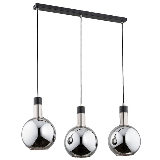 PENDANT LAMP ALFA MAYA Chrome 3 x E27