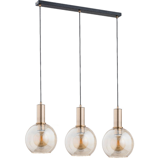 PENDANT LAMP ALFA DARIN Gold 3 x E27