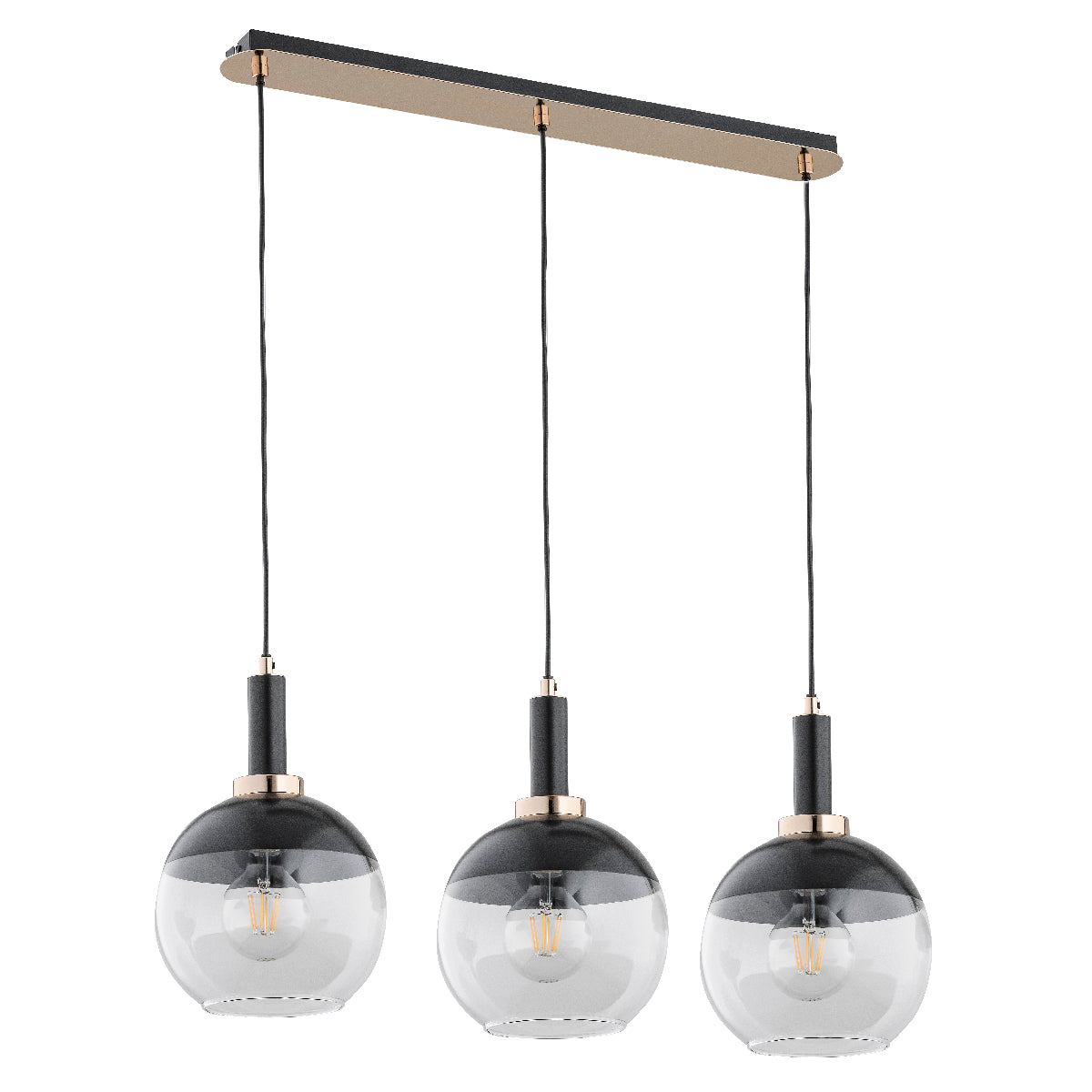 PENDANT LAMP ALFA ADRIA Black 3 x E27