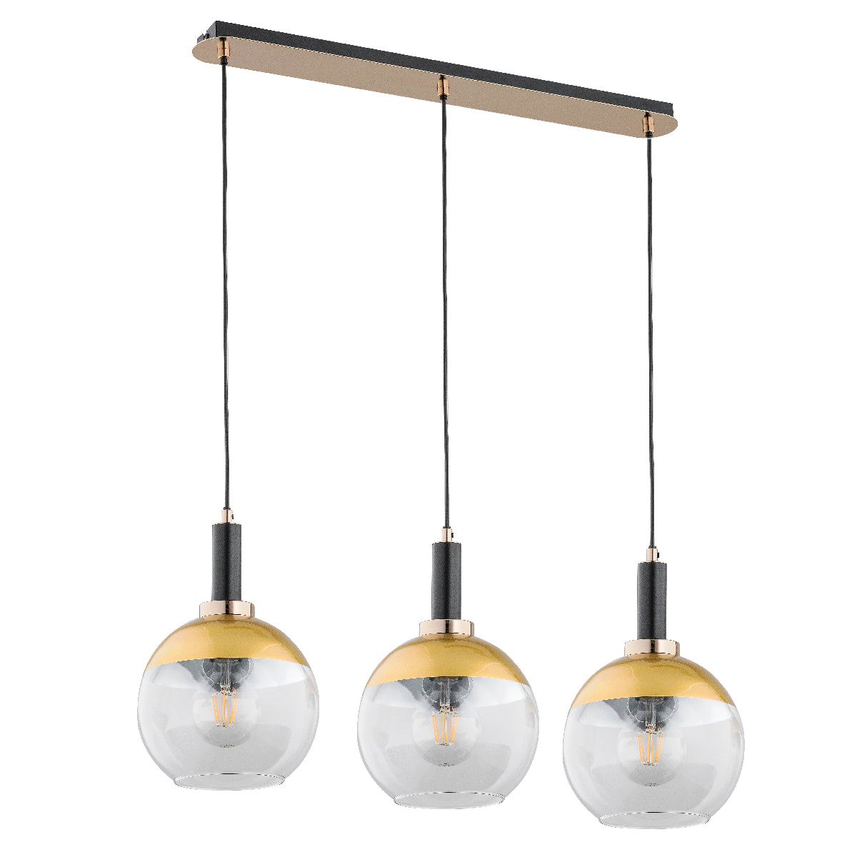 PENDANT LAMP ALFA ADRIA Gold 3 x E27