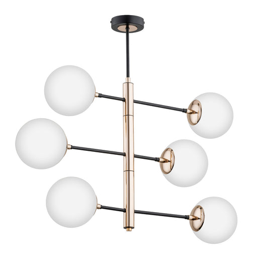 CEILING LAMP ALFA PESCO Gold 6 x E14