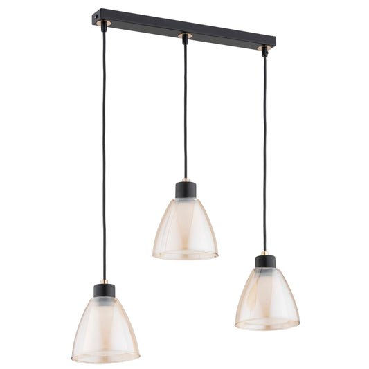 PENDANT LAMP ALFA ANION Black 3 x E27