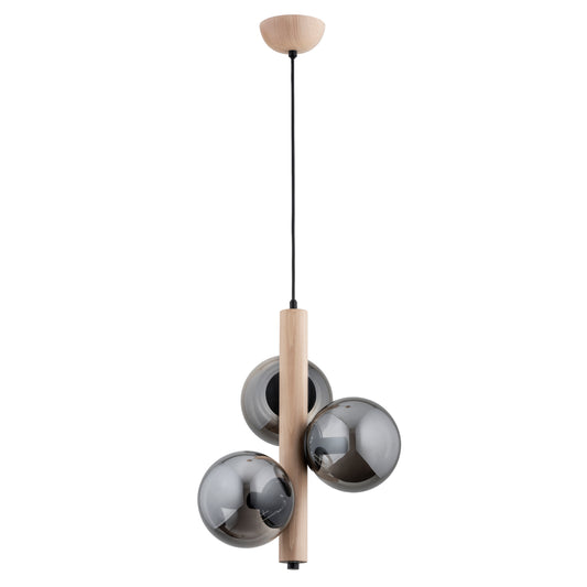 PENDANT LAMP ALFA KANET  Wooden 3 x E14