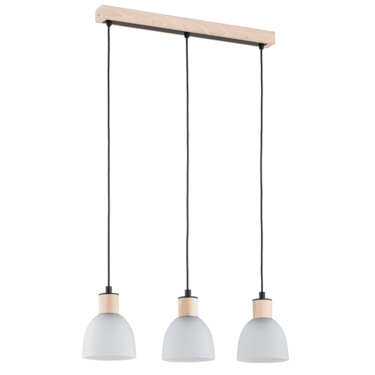 PENDANT LAMP ALFA NATUR BIS 3  Wooden 3 x E27